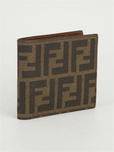 fendi mens bifold wallet|Fendi billfold wallet.